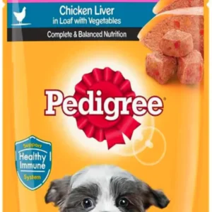 Pedigree Chicken & Liver In Loaf With Vegetables Puppy Pouch