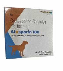 Vivaldis Atosporin 100 Mg - 1 X 5 Capsules
