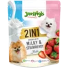 Jerhigh Chicken With Milky And Strawberry Bite 2 In 1 Dog Treat