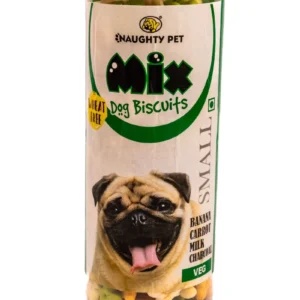 Naughty Pet Mix Biscuit Veg Small Breed - Jar
