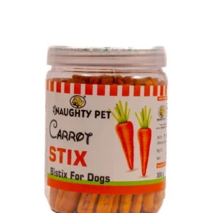 Naughty Pet Wheat Free Carrot Stix Bistix - (Jar)