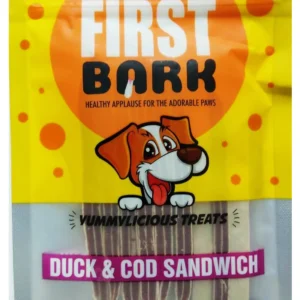 First Bark Yummylicious Treats Duck & Cod Sandwich