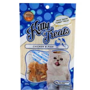 Rena's Kitty Treats Spiral Soft Chicken & Fish