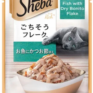 Sheba Fish With Dry Bonito Flake - (Pouch)