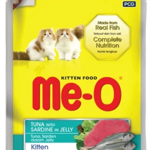 MeO Kitten Tuna With Sardine In Jelly (Pouch)