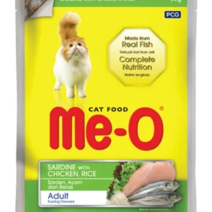 MeO Sardine With Chicken & Rice (Pouch)