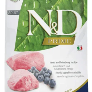 Farmina N&D Prime Lamb And Blueberry Grain Free Adult Cat Dry Food