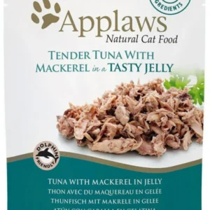 Applaws Tender Tuna With Mackerel in a Tasty Jelly - Pouch