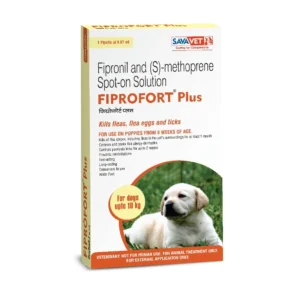 Savavet Fiprofort Plus Spot-On Solution For Dogs upto 10 kg