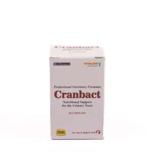 Vivaldis Cranbact Nutritional Support For The Urinary Tract Capsules For Dogs & Cats