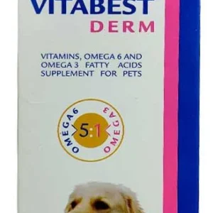 Virbac Vitabest Derm Vitamins Omega Supplement