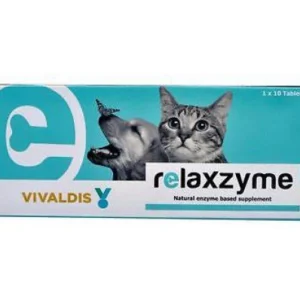 Vivaldis Relaxzyme Tablets For Dogs And Cats