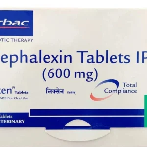 Virbac Lixen Cephalexin Tablets IP 600 Mg