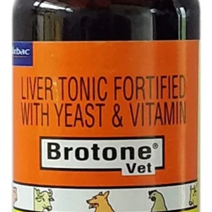 Virbac Brotone Vet Liver Tonic With Yeast And Vitamin For Pets