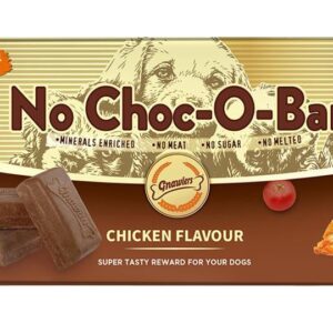 Gnawlers No Choc-O-Bar Dog Treat - Chicken Flavour