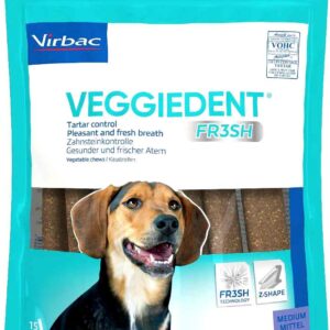 Virbac - Veggie Dent Chews For Medium Dogs 10 - 30 Kgs